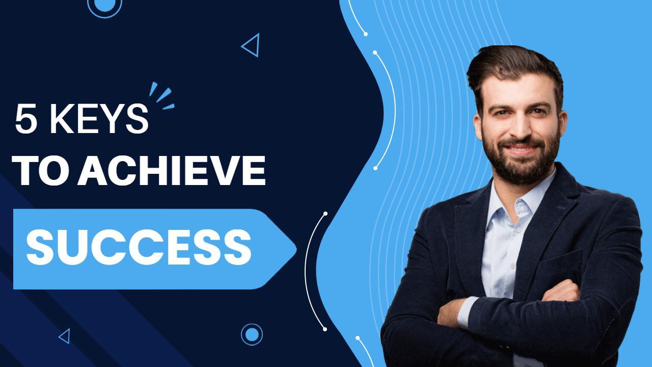 Success Secrets Business Growth Strategies YouTube Thumbnail Template