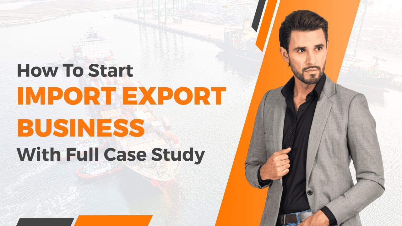 Successful Import Export Business Guide YouTube Thumbnail Template