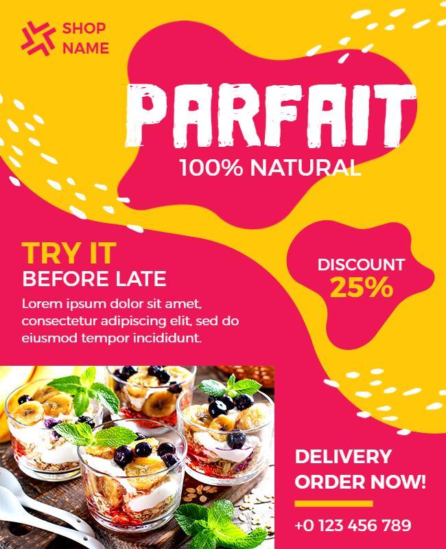 Supernova and Razzmatazz Food Flyer Flyers Template