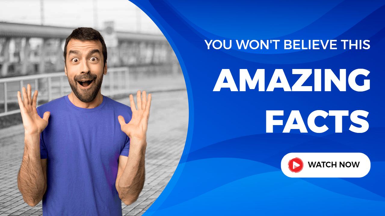 Surprising Facts Reaction Trending YouTube Thumbnail Template