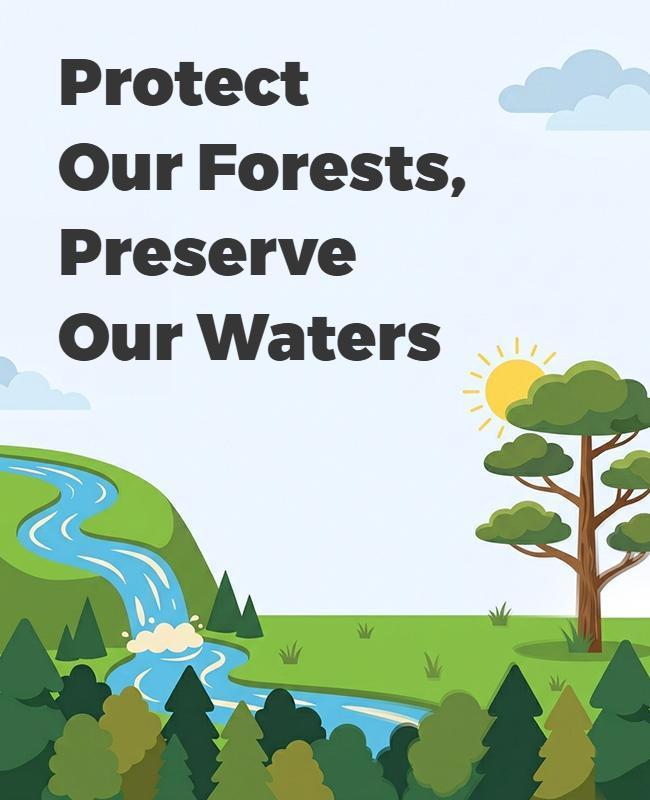 Sustainable Environment Initiative Poster Template