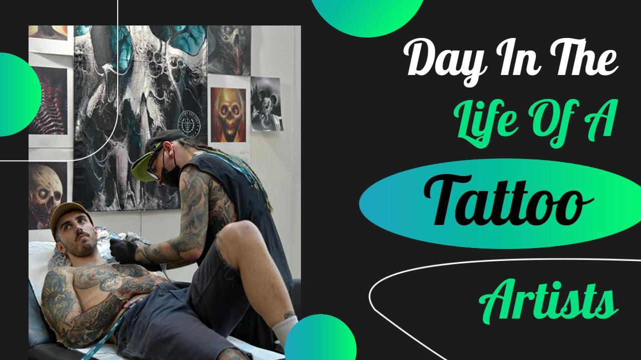 Tattoo Artist Daily Routine Insights Trending YouTube Thumbnail Template