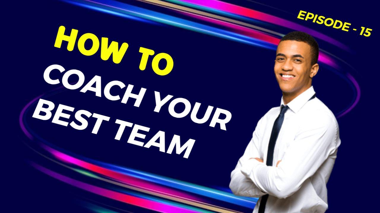 Team Coaching Strategies Effective Skills Tutorial YouTube Thumbnail Template