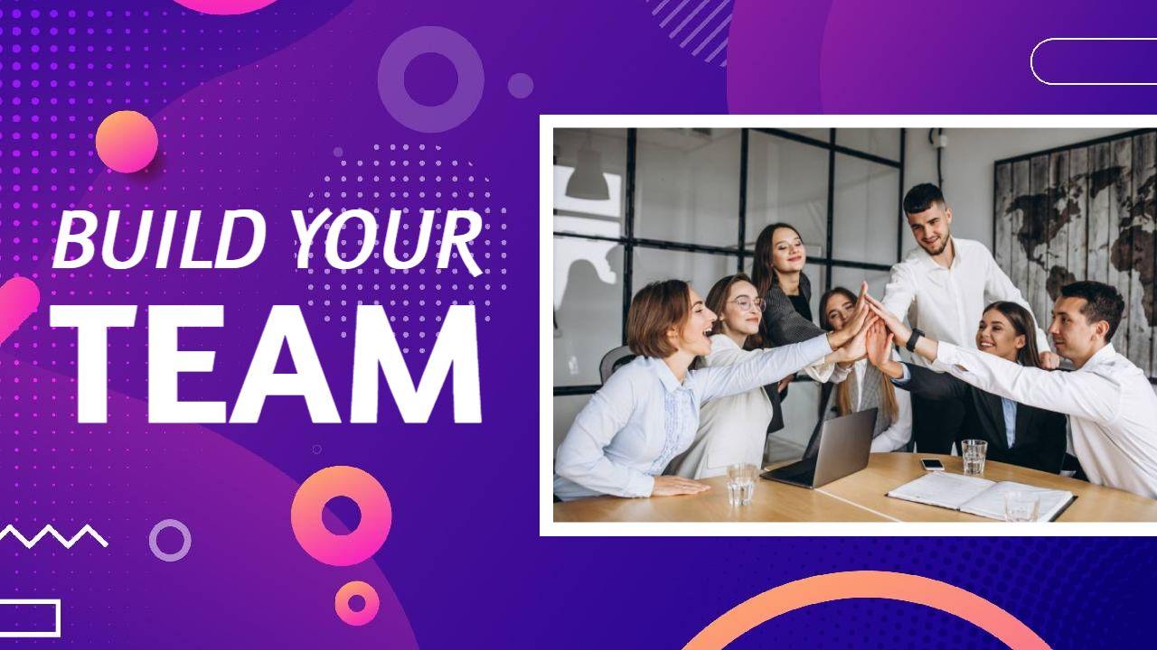 Team Collaboration Success Business YouTube Thumbnail Template