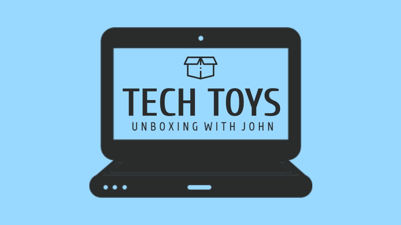 Tech Toys Unboxing Review Technology YouTube Thumbnail Template
