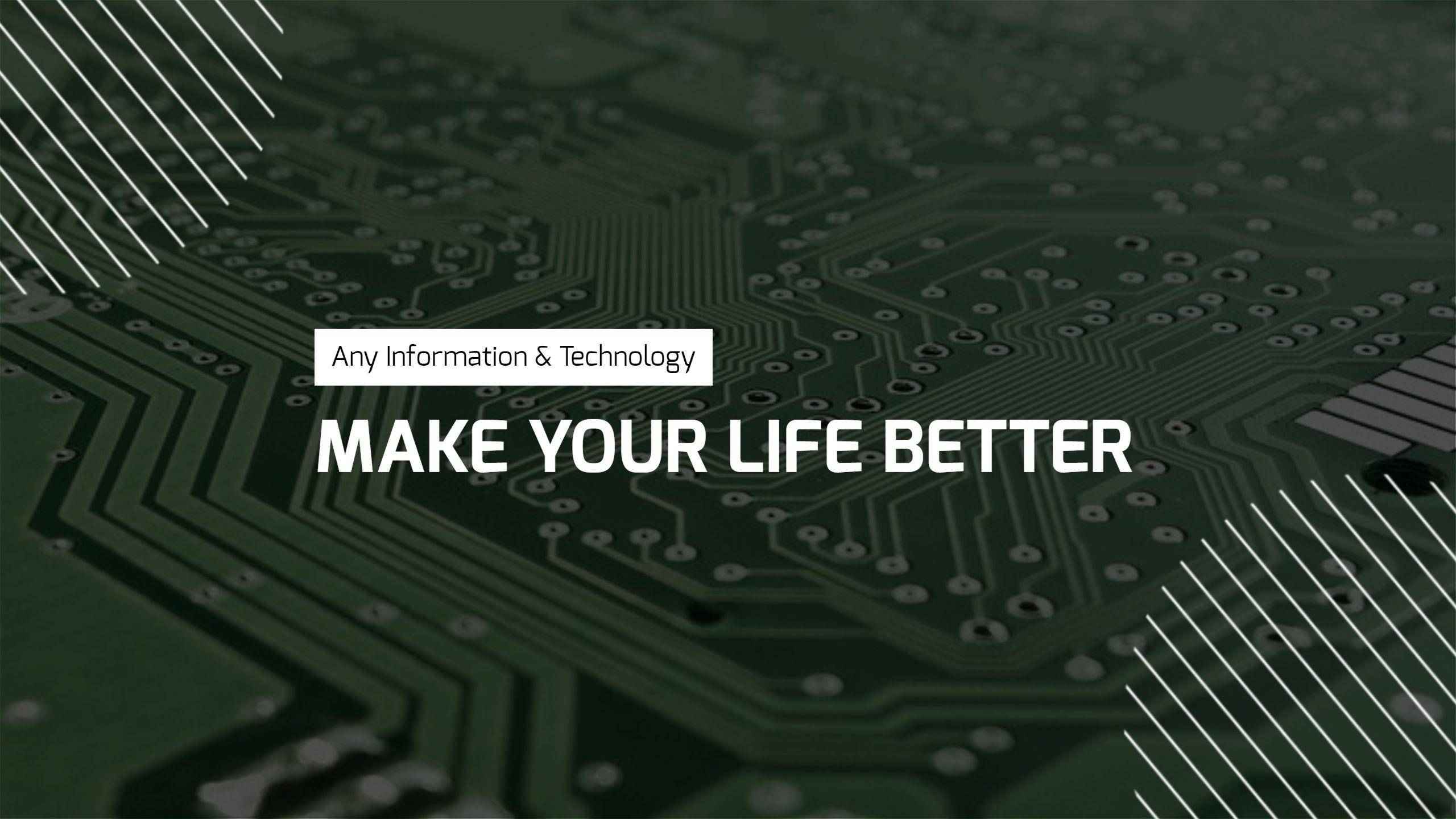 Technology Circuit Board Design to Enhance Your YouTube Banner Template