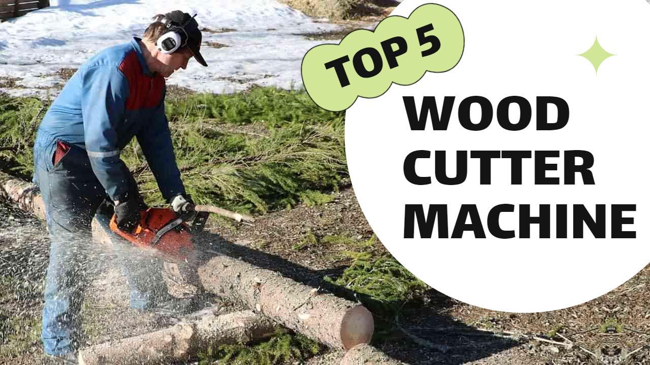 Top 5 Wood Cutter Machines Review Trending YouTube Thumbnail Template