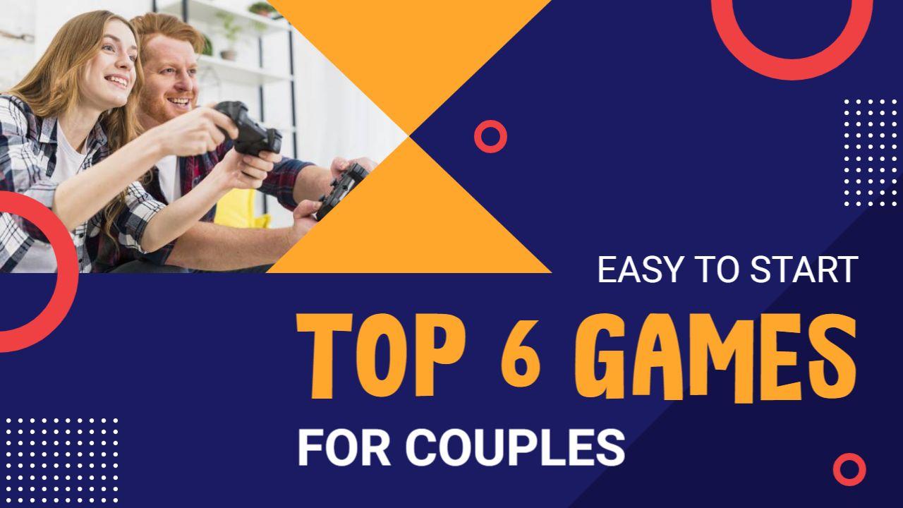 Top 6 Easy Start Couples Gaming YouTube Thumbnail Template