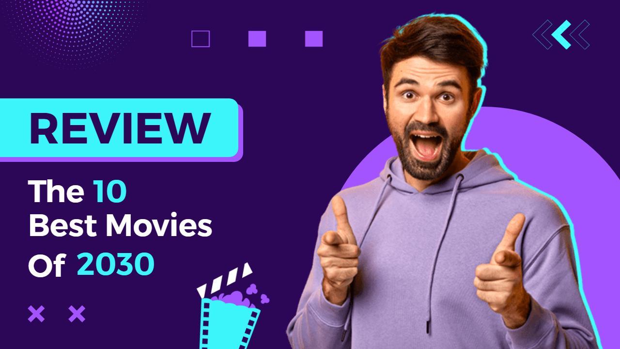 Top Movie Reviews Countdown Trending YouTube Thumbnail Template