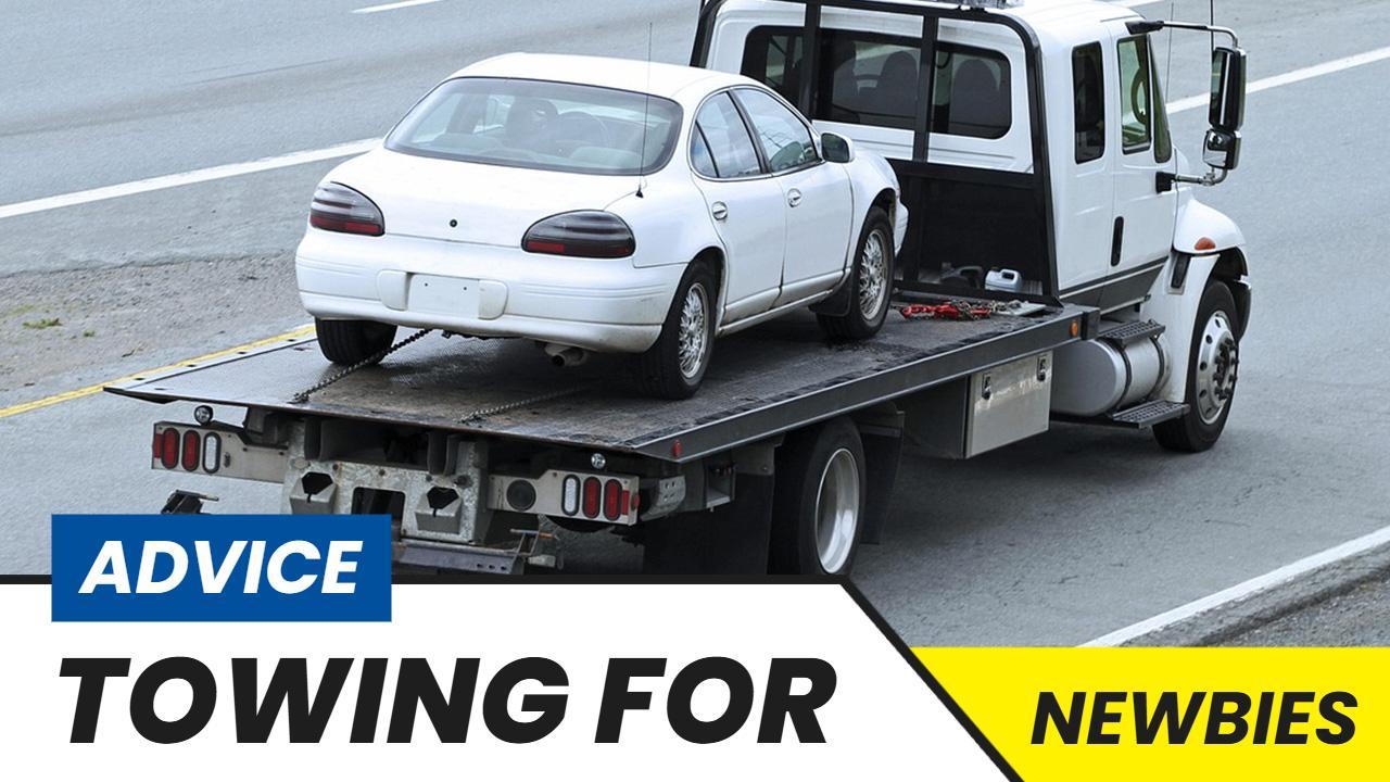Towing Tips for Newbies Car YouTube Thumbnail Template