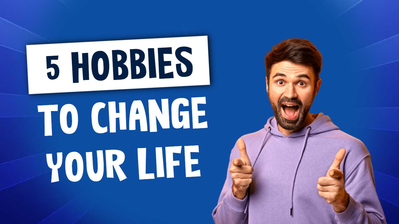 Transformative Hobbies Discover Change Trending YouTube Thumbnail Template