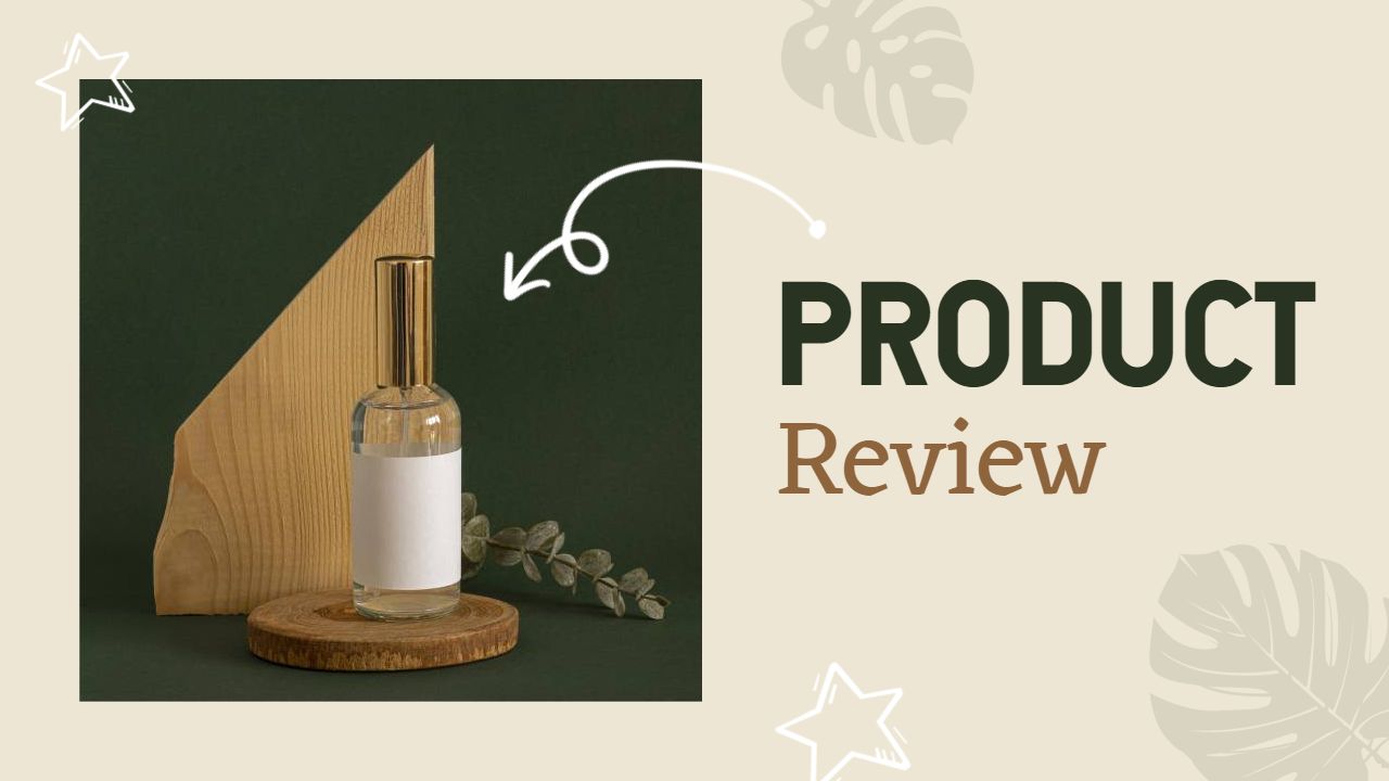 Trending Minimalist Product Review YouTube Thumbnail Template