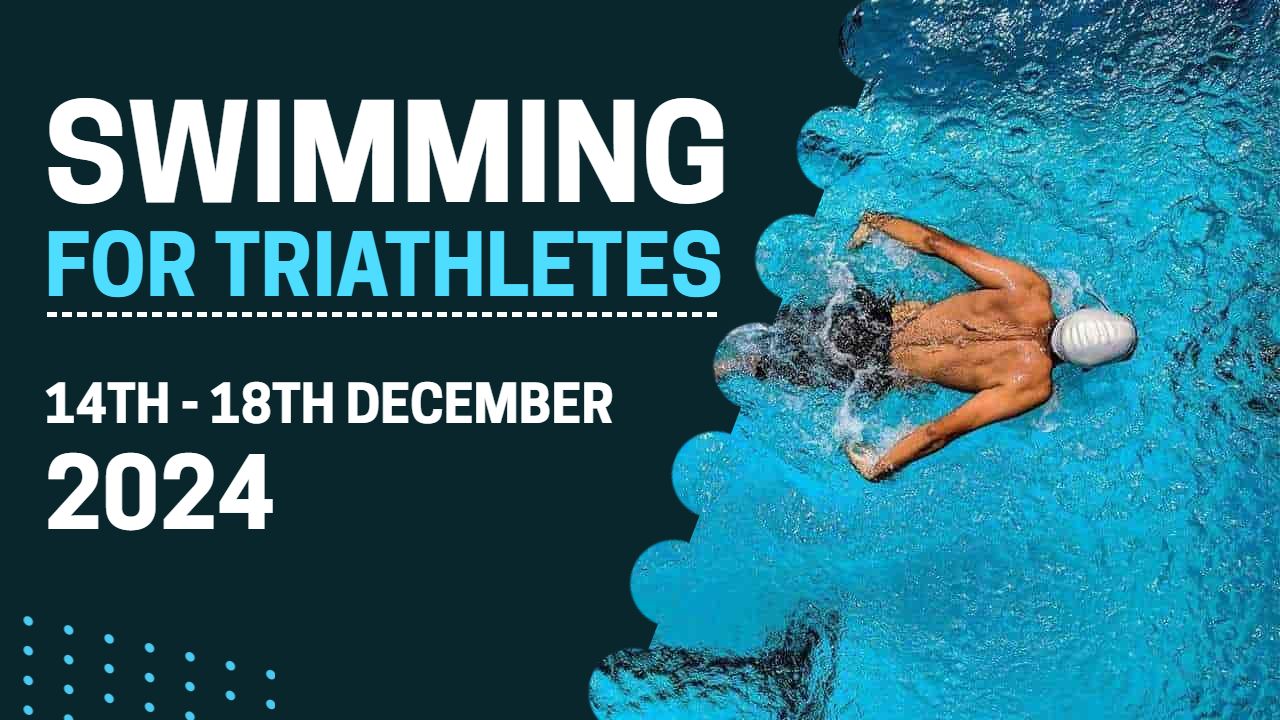 Triathletes Swimming Training Sports YouTube Thumbnail Template