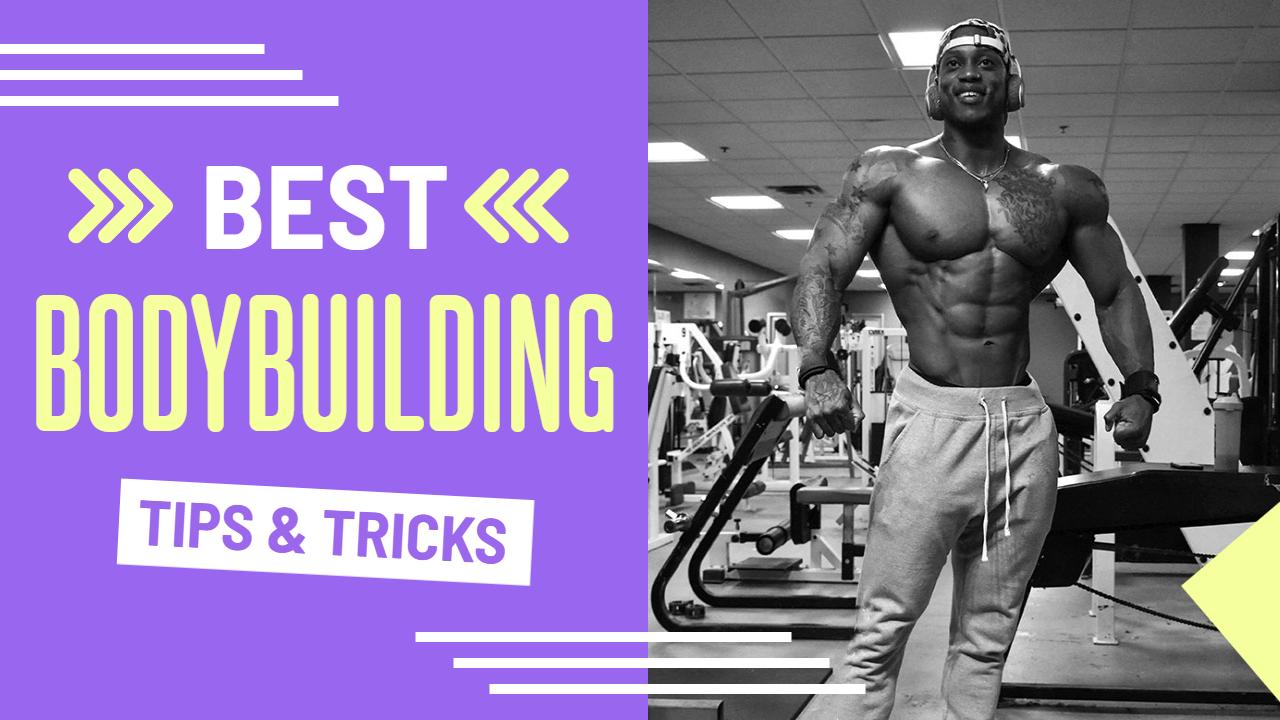 Ultimate Bodybuilding Workout Techniques Fitness YouTube Thumbnail Template