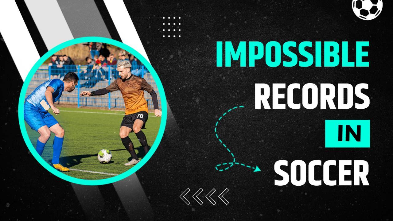 Unbelievable Impossible Records Soccer YouTube Thumbnail Template