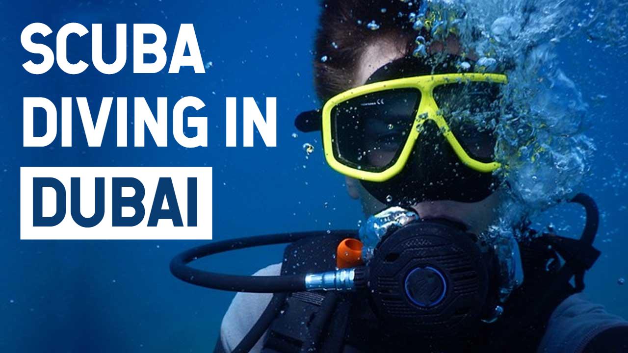 Underwater Scuba Diving Adventure Travel YouTube Thumbnail Template