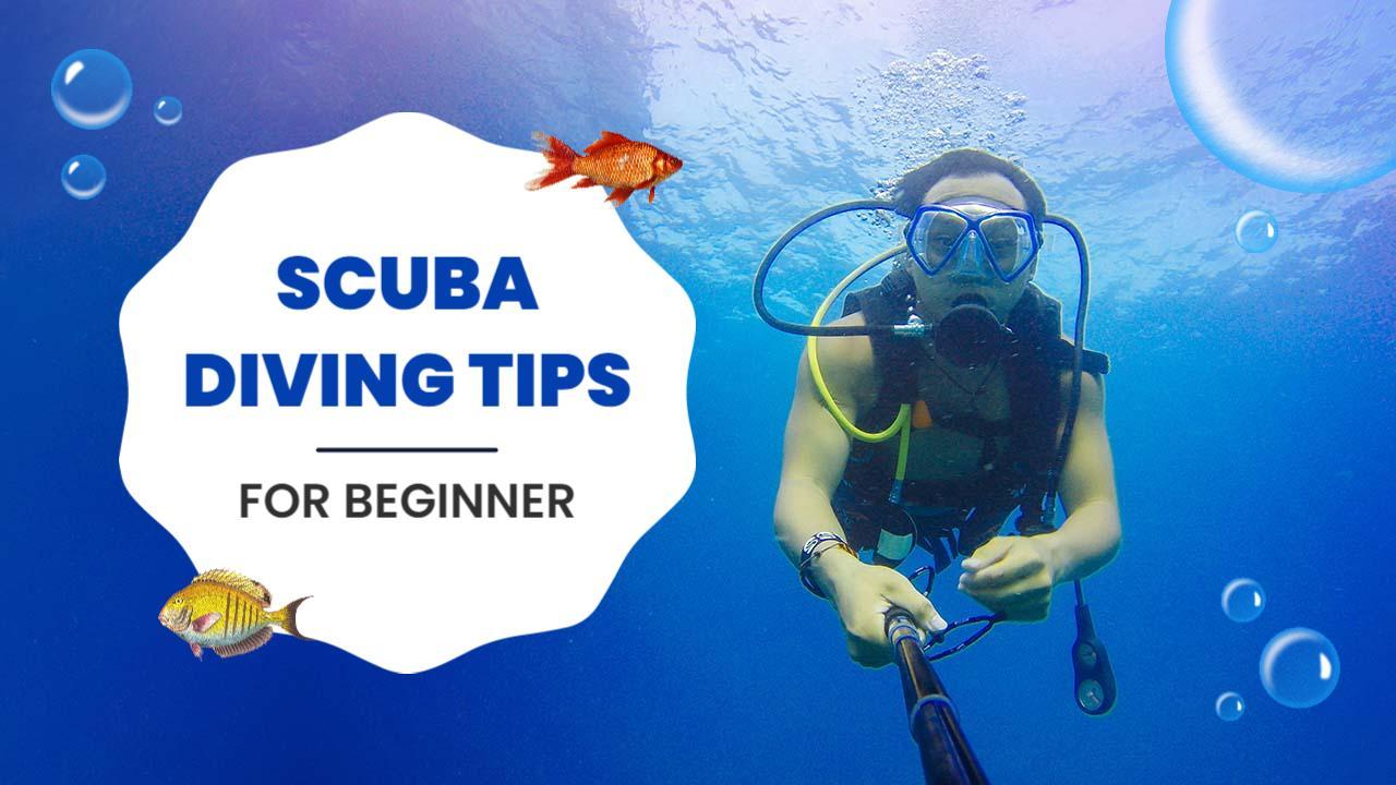 Underwater Scuba Diving Tips Beginner Travel YouTube Thumbnail Template