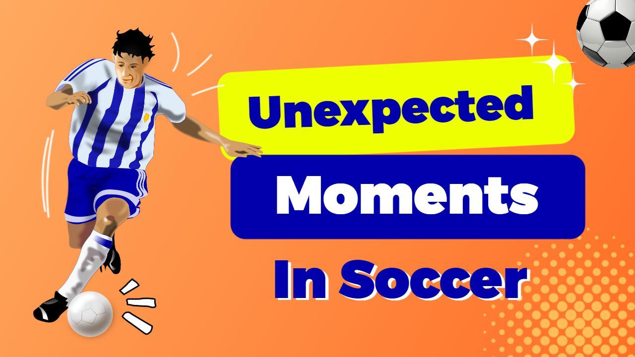 Unexpected Soccer Moments Highlights YouTube Thumbnail Template