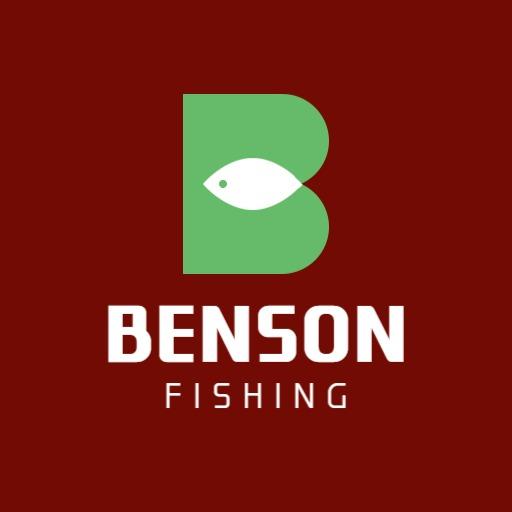 Unique Green B Logo Featuring a Fish Represents Fishing Brand Logo Template