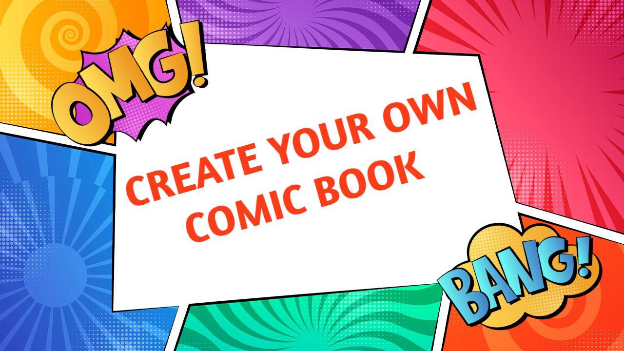 Vibrant Action Comic Book Design YouTube Thumbnail Template