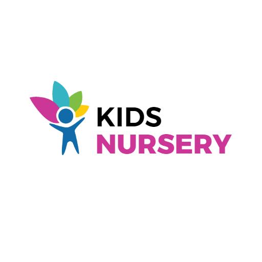 Vibrant Children Playing Surrounded by Nature Logo Template