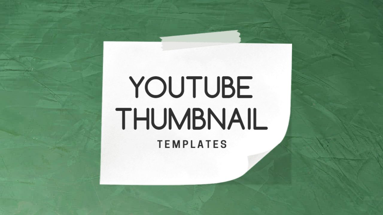 Vibrant Colorful Shape Fusion Abstract YouTube Thumbnail Template
