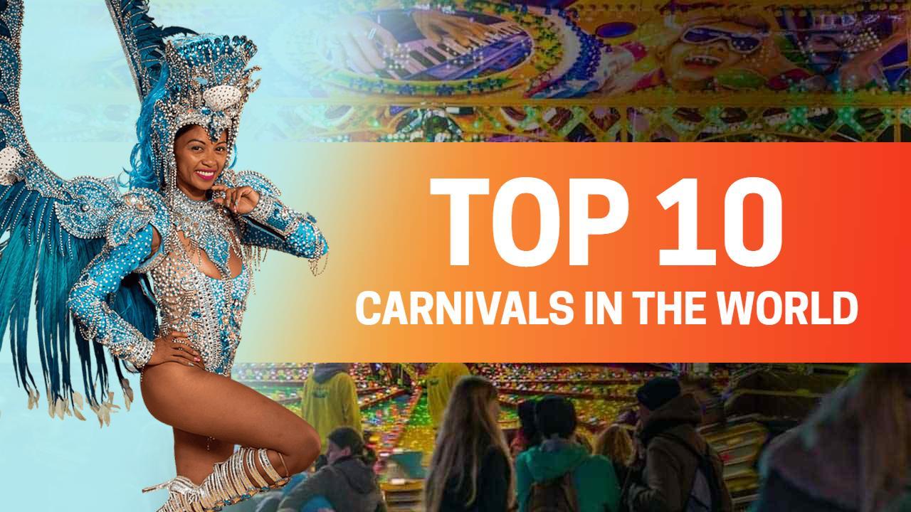 Vibrant Costume Carnival Celebration Events YouTube Thumbnail Template