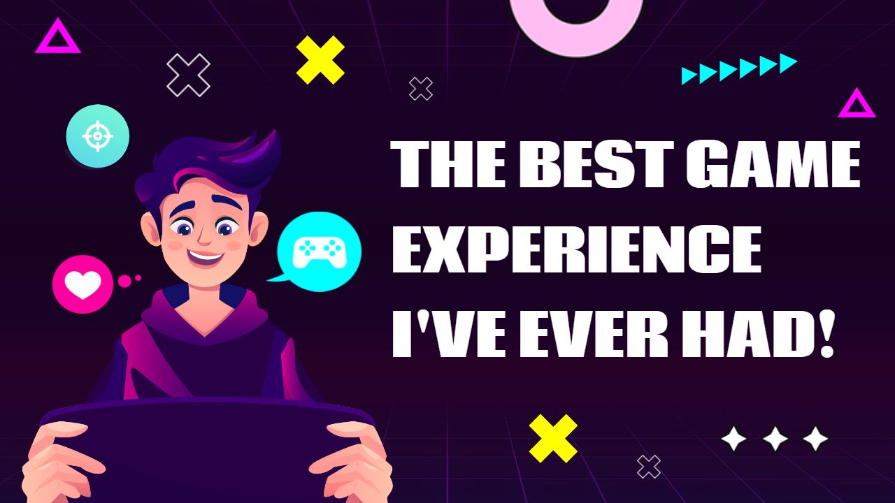 Vibrant Gaming Experience Review YouTube Thumbnail Template