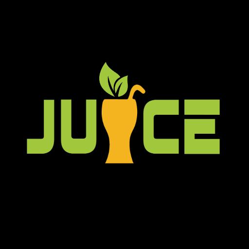 Vibrant Green and Yellow Design for Fresh Juice Logo Template