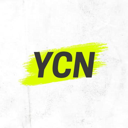 Vibrant Green Brush Stroke Design for YouTube Channel Logo Template