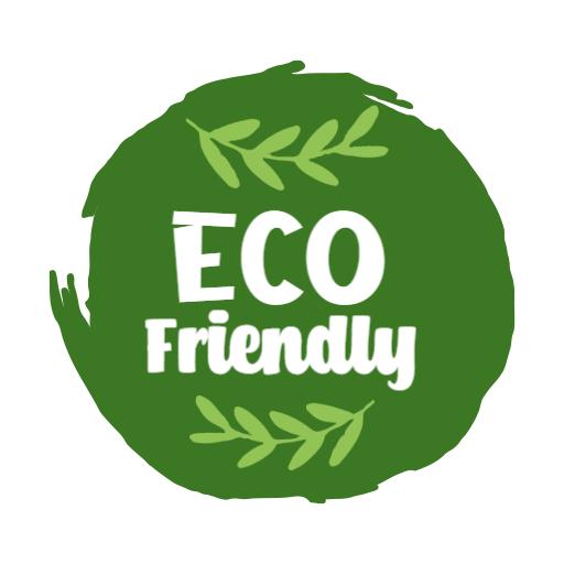 Vibrant Green Circular Design Emphasizing Eco Friendly Values Logo Template