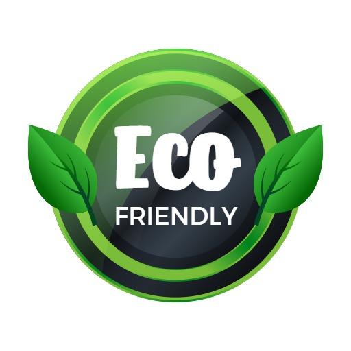 Vibrant Green Nature Design Promoting Eco Friendly Lifestyle Logo Template