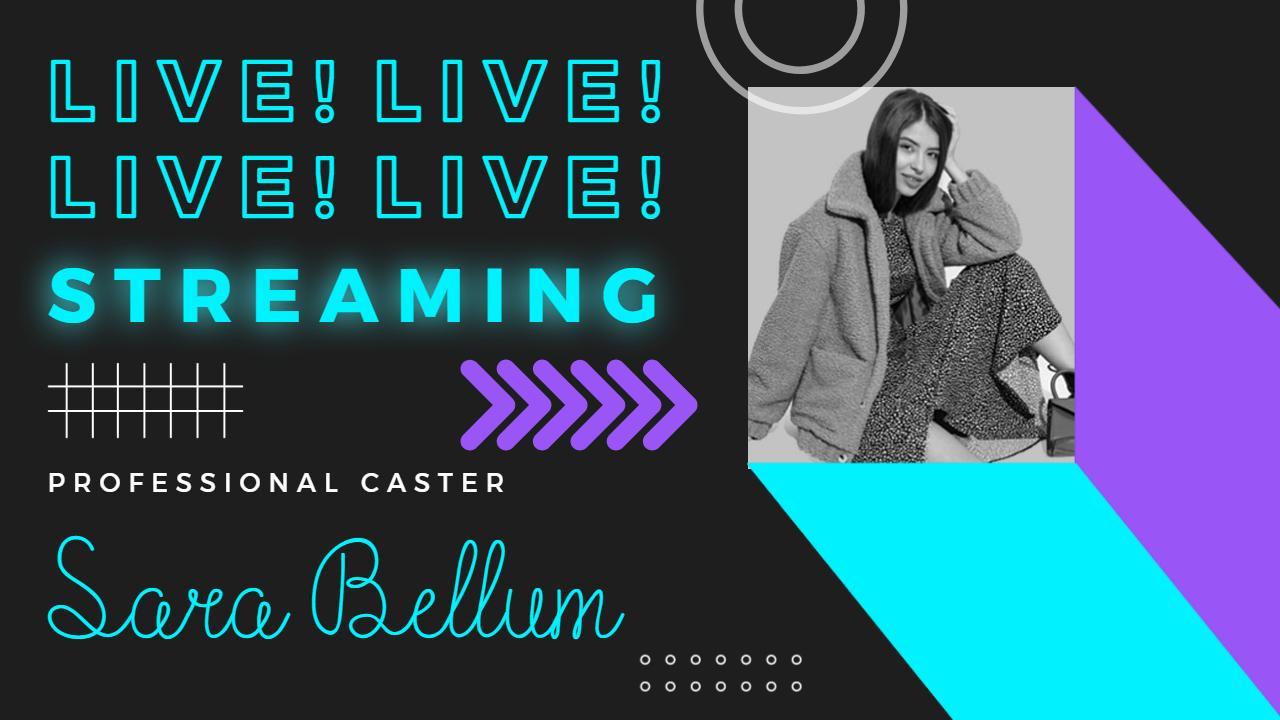 Vibrant Live Streaming Event Trending YouTube Thumbnail Template