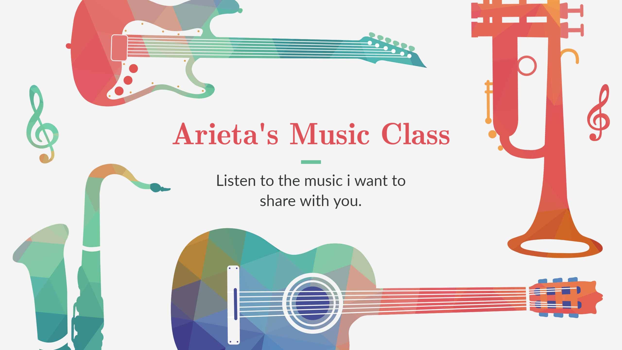 Vibrant Musical Instruments on Light Background YouTube Banner Template
