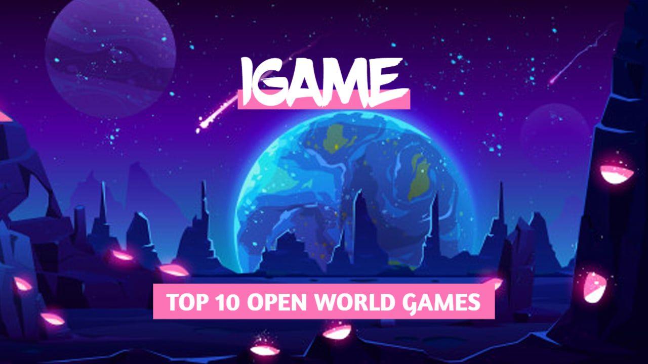 Vibrant Open World Adventure Gaming YouTube Thumbnail Template