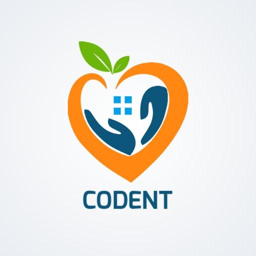 Vibrant Orange Heart Emphasizing Wellness and Fitness Logo Template