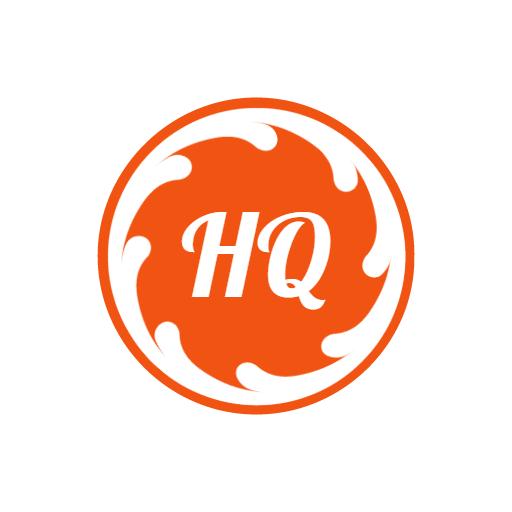 Vibrant Orange Monogram Featuring Stylish Letter Design Logo Template