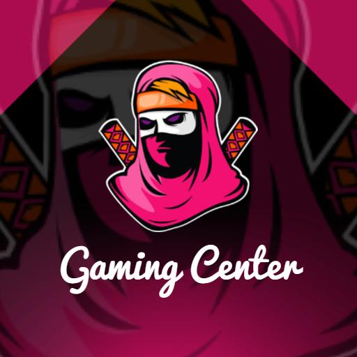 Vibrant Pink and Black Ninja Design for Esports Gaming Logo Template