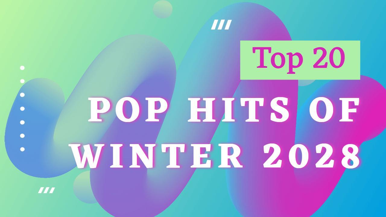 Vibrant Pop Hits Winter 2028 Trending YouTube Thumbnail Template