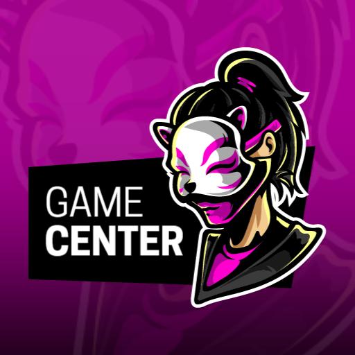Vibrant Purple Gaming Character Design for Esports Logo Template