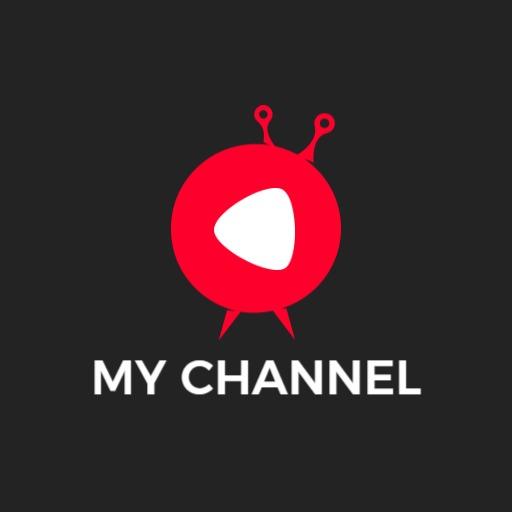 Vibrant Red Cartoon Character Design for YouTube Channel Logo Template