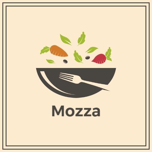 Vibrant Salad Bowl Design Celebrating Healthy Food Logo Template
