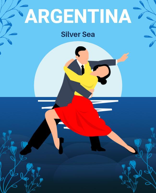 Vibrant Tango Dance Celebration in Argentina Poster Template