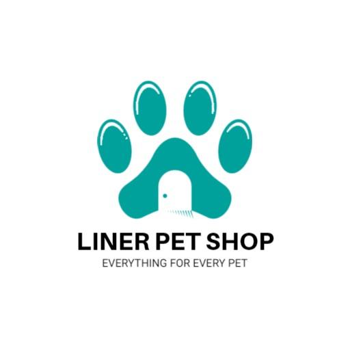 Vibrant Teal Paw Print Representing Loving Pets Logo Template