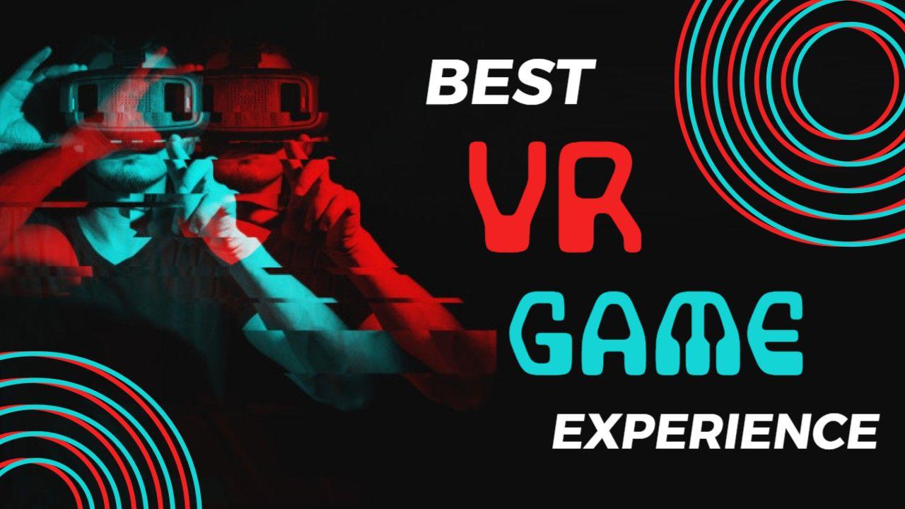 Vibrant VR Game Experience Gaming YouTube Thumbnail Template