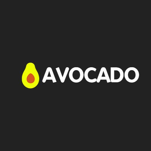 Vibrant Yellow Avocado Design Symbolizing Freshness Logo Template