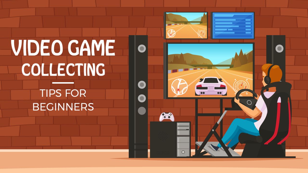 Video Game Collecting Tips Beginners Gaming YouTube Thumbnail Template