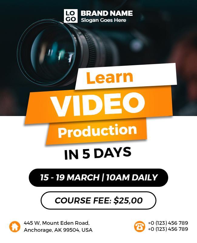 Video Production Workshop Flyer Template-9ngy3qf8d5f9ff