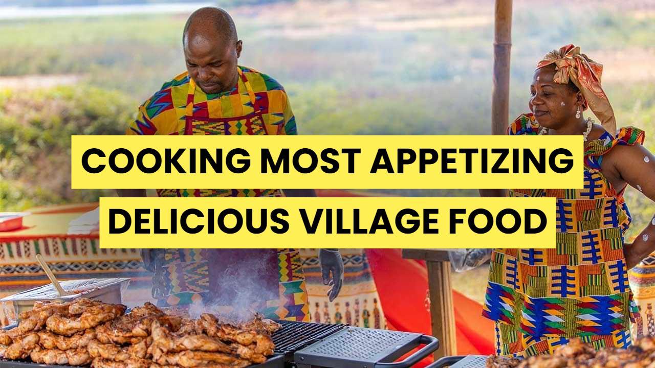 Village Cuisine Cooking Experience YouTube Thumbnail Template