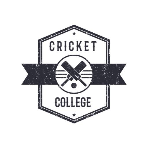 Vintage Black and White Design for Cricket Team Logo Template